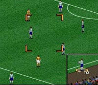 une photo d'Ã©cran de Fifa Soccer 96 sur Nintendo Super Nes